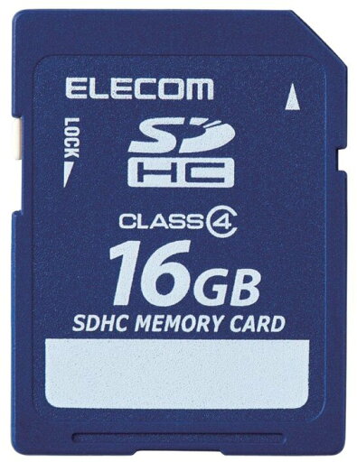 ELECOM エレコム SDHCカード/データ復旧サービス付/Class4/16GB MF-FSD016GC4R ELECOM エレコム SDHCカード/データ復旧サービス付/Class4/16GB MF-FSD016GC4R