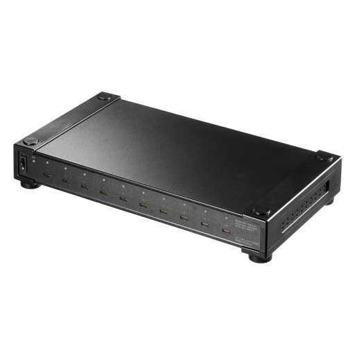 サンワサプライ USB PD対応AC充電器(10ポート・合計350W)ACA-PD96 サンワサプライ USB PD対応AC充電器(10ポート・合計350W)ACA-PD96