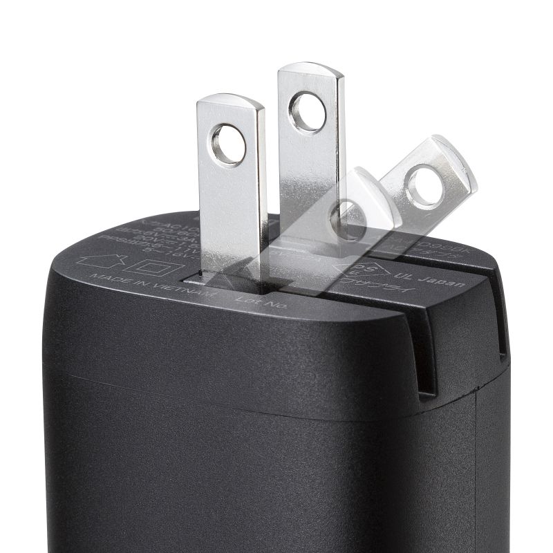 オーム電機 HS-2MUSB-22 00-1659 電源タップ ACアダプター AC充電器 急速充電 USB2ポート Type-A 2個口 2m 送料無料 【SG84266】