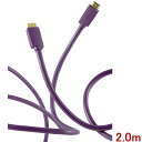 FURUTECH フルテック HF-X-NCF 2.0m ULTRA HIGH SPEED HDMI(TM) CABLE HDMIケーブル HFXNCF(2)