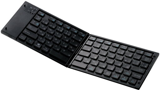 ELECOM エレコム Bluetoothキーボード/折りたたみタイプ/マルチペアリング対応/ブラック TK-FLP01BK ELECOM エレコム Bluetoothキーボード/折りたたみタイプ/マルチペアリング対応/ブラック TK-FLP01BK