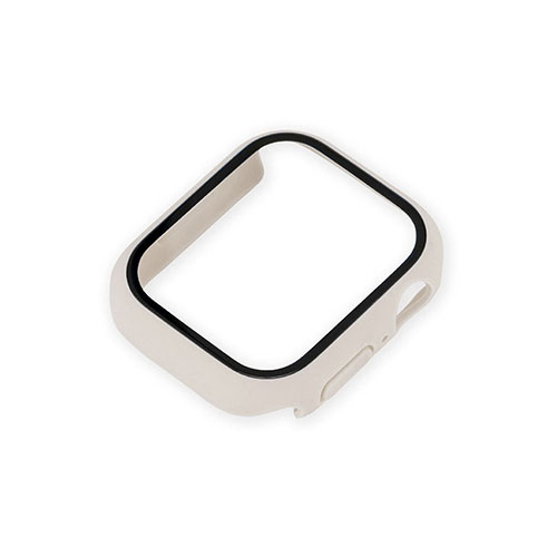 ナカバヤシ Apple Watch 41mm ガラス+ケース スターライト SMWC-AW411ST