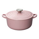 LE CREUSET ル・クルーゼ ル・クルーゼ ココット・ロンド 2101 18cm シフォンピンク