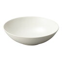M.STYLE ミヤザキ食器 スパッツィオ クープボール 白 21cm SP2143WH