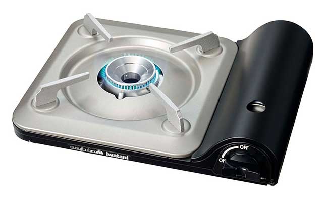 Iwatani イワタニ CB-BS-1　カセットフー “達人スリムβ” マットブラック