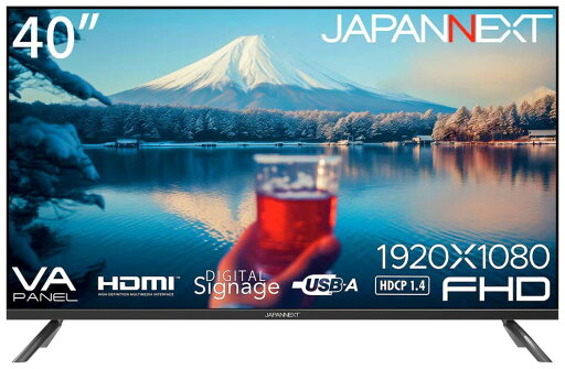JAPANNEXT ジャパンネクスト 商品は軒先渡し フルHD対応 40型液晶ディスプレイ/ブラック/スピーカー/2年保証 JN-V40TFHD-U 単品購入のみ可(同一商品であれば複数購入可) クレジットカード決済 代金引換決済のみ JAPANNEXT ジャパンネクスト 商品は軒先渡し フルHD対応 40型液晶ディスプレイ/ブラック/スピーカー/2年保証 JN-V40TFHD-U 単品購入のみ可(同一商品であれば複数購入可) クレジットカード決済 代金引換決済のみ