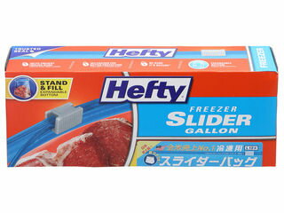 東洋アルミエコープロダクツ株式会社 Hefty(ヘフティ) スライダーバッグ Lサイズ 15枚 冷凍・解凍用 1967