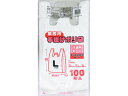 NIPPON GIKEN 日本技研工業 業務用 手提げポリ袋 エンボス加工 Lサイズ RB-LW(3)