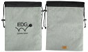LEZAX/レザックス EDWIN GOLF シューズケース 【グレー】 EDSC-3485(4)