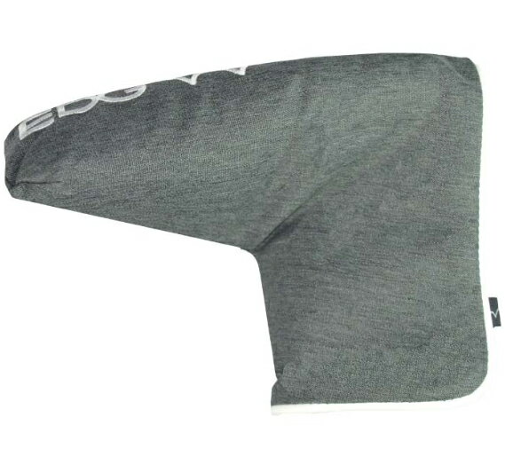 LEZAX/レザックス EDWIN GOLF パターカバー ブレード・マレット兼用 【ダークグレー】 EDPC-3863