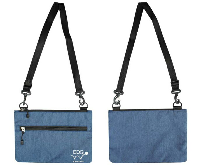 LEZAX/レザックス EDWIN GOLF サコッシュ 【ネイビー】 EDSC-3492