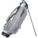 LEZAX/レザックス EDWIN GOLF 6.5型スタンドバッグ 【グレー】 EDCB-3494