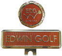 LEZAX/レザックス EDWIN GOLF クリップマーカー 【レッド】 EDAC-3780