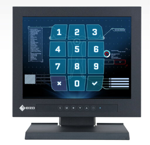 EIZO DuraVision 10.4インチカラー液晶モニター(1024x768/タッチパネル) FDX1004T-TBK EIZO DuraVision 10.4インチカラー液晶モニター(1024x768/タッチパネル) FDX1004T-TBK