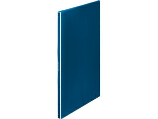 KINGJIM/キングジム クリア−ファイル ヒクタス(透明)A4 タテ型 20ポケット 青 7281Tアオ