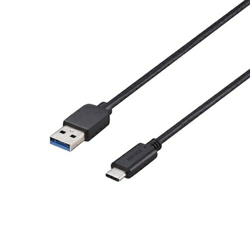 BUFFALO バッファロー USB3.2Gen1 A-C 2m ブラック BU3AC20BK BUFFALO バッファロー USB3.2Gen1 A-C 2m ブラック BU3AC20BK