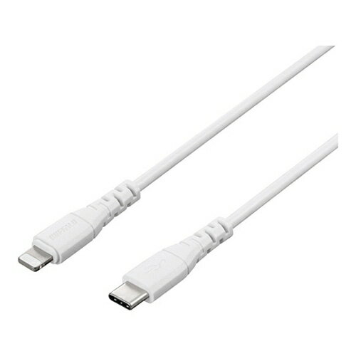 BUFFALO バッファロー USB2.0 C-Lightning PD対応ケーブル 1.5m ホワイト BU2CL15WH
