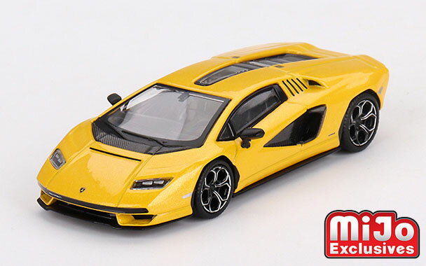SUNRICH JAPAN サンリッチジャパン MINI GT 1/64 ランボルギーニ カウンタック LPI 800-4 New Giallo Orion イエロー(左ハンドル)MGT00733-MJのサムネイル