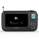 WINTECH 廣華物産 TVR-L38RC(ブラック) ポータブルワンセグテレビ 録画機能搭載4.3インチ液晶AM/FM搭載(手回し充電対応)