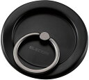 ELECOM エレコム マグネットスマホリング/フラット/MAGKEEP/ブラック P-STRMKMFBK(2)