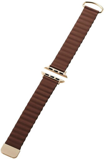 ELECOM エレコム Apple Watch 41/40/38mm/バンド/ソフトレザー/マグネット/&me/ココアブラウン AW-41BDLMAGBR ELECOM エレコム Apple Watch 41/40/38mm/バンド/ソフトレザー/マグネット/&me/ココアブラウン AW-41BDLMAGBR