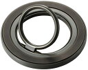 ELECOM エレコム マグネットスマホリング/360°/チタニウムシルバー P-STRMK360SV