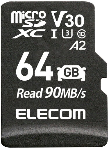 ELECOM エレコム microSDXCカード/車載用/高耐久/UHS-I/64GB MF-DRMR064GU13 ELECOM エレコム microSDXCカード/車載用/高耐久/UHS-I/64GB MF-DRMR064GU13