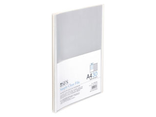 たんぽぽ A4クリアーファイル　A4判タテ型(30ポケット)クリアー　109991060