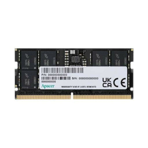 Apacer アペイサー FS.16G2A.PTH DDR5-4800MHz ノートPC用メモリ 262pin CL-19 16GB Retail box 3年保証 Apacer アペイサー FS.16G2A.PTH DDR5-4800MHz ノートPC用メモリ 262pin CL-19 16GB Retail box 3年保証