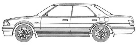 Fujimi フジミ模型 1/24 HC13 クラウン2.0 スーパーチャージャー(ハイソカーバージョン)