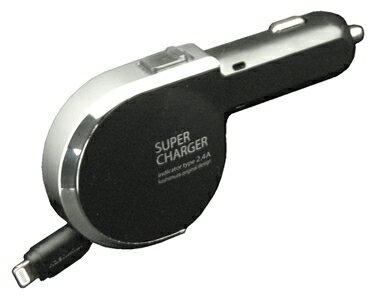 Kashimura カシムラ DC充電器 リール インジケーター 2.4A LN BK KL-82 Kashimura カシムラ DC充電器 リール インジケーター 2.4A LN BK KL-82