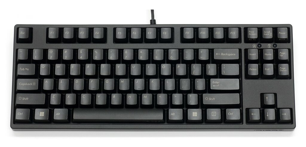 ダイヤテック DFKB87MPS/EB-ESD 静電気耐性強化キーボード 英語 87キーテンキーレス CHERRY MX静音赤軸 FILCOロゴあり