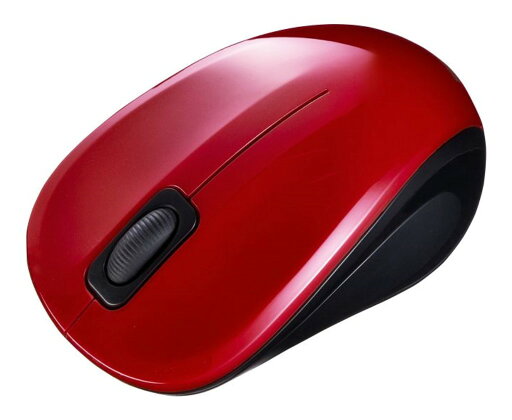 サンワサプライ 抗菌・静音BluetoothブルーLEDマウス MA-BBSK315R サンワサプライ 抗菌・静音BluetoothブルーLEDマウス MA-BBSK315R