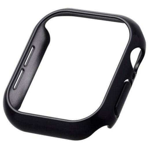 ELECOM エレコム AW-24BBPPMBK Apple Watch 42mm/ハードバンパー/メタリック/ブラック ELECOM エレコム AW-24BBPPMBK Apple Watch 42mm/ハードバンパー/メタリック/ブラック