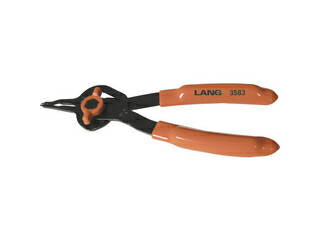 A&Eツールズ LANG TOOLS スナップリングプライヤー(軸穴兼用)直爪 3583