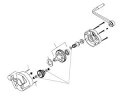 Ridge Tool リッジツール RIDGID/リジッド チェーン ピン F/HC-300 77097