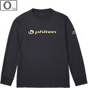 ファイテン Phiten RAKUシャツ 長袖 【ブラック/ゴールド】【Oサイズ】JG625006