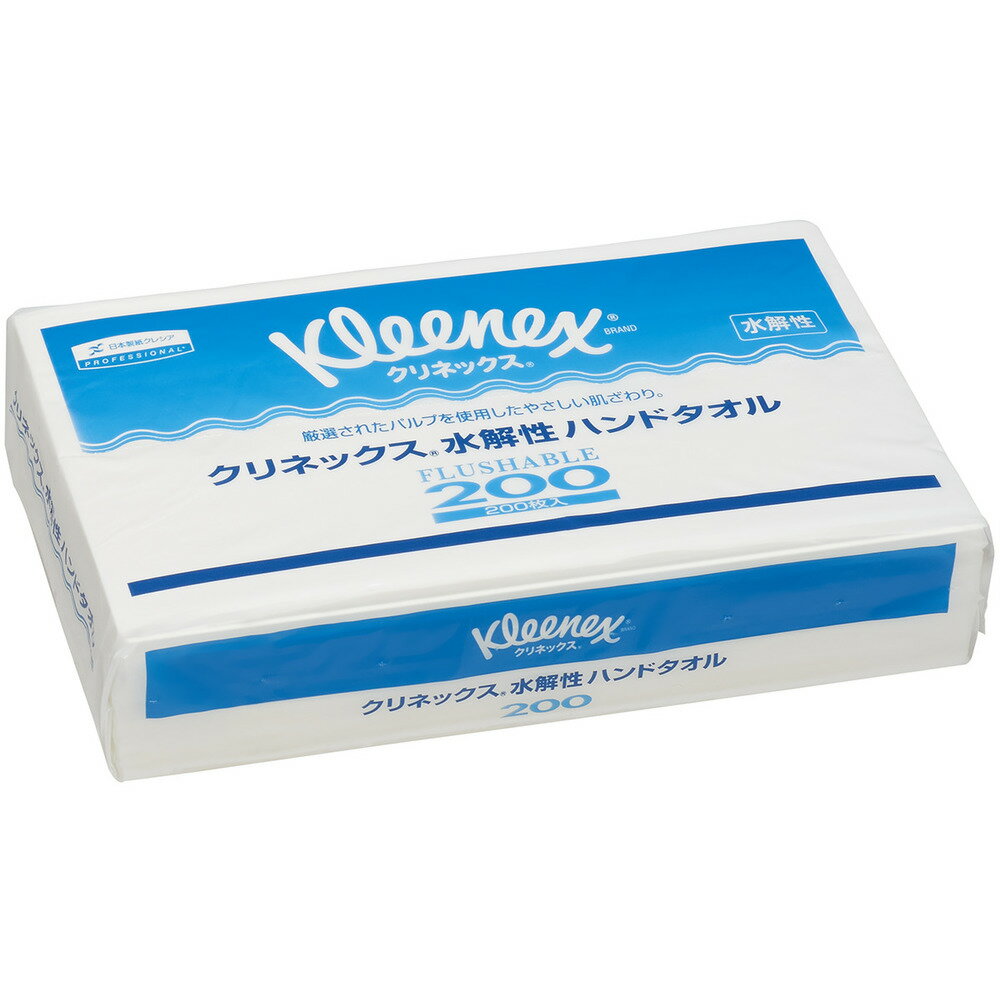 クリネックス 水解性ハンドタオル（1ケース35束入）
