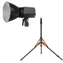 IFOOTAGE アイフッテージ Anglerfish SL1 60DN LEDライト+TR-02C カーボンライトスタンド 5段 セット