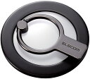 ELECOM エレコム マグネットスマホリング/2WAY/ブラック P-STRMKHICRBK