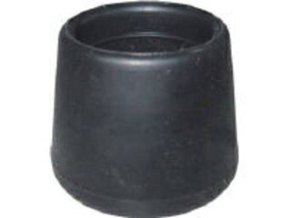 TRUSCO トラスコ中山 イス脚キャップ 12.7mm 黒 4個組 TRRCC127-BK