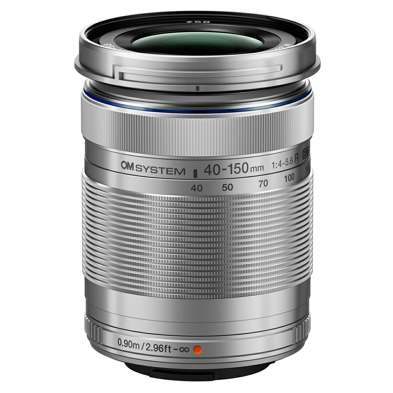 OM SYSTEM オーエムシステム M.ZUIKO DIGITAL ED 40-150mm F4.0-5.6 R シルバー 小型軽量望遠ズームレンズ 80-300mm相当（35mm判換算）