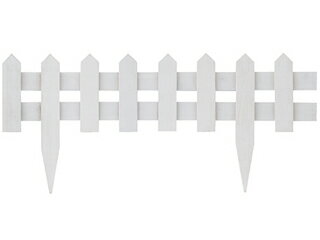 TAKASHO タカショー 花壇フェンス600ホワイト FBF-600W