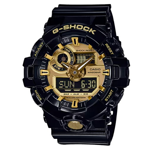 CASIO カシオ Gショック GA700シリーズ GA-710GB-1AJF G-SHOCK GA-700 SERIES casio1702 【正規販売店】 CASIO カシオ Gショック GA700シリーズ GA-710GB-1AJF G-SHOCK GA-700 SERIES casio1702 【正規販売店】