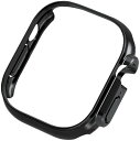 ELECOM エレコム Apple Watch Ultra 49mm/ハードバンパー/ブラック AW-22CBPPBK(2)