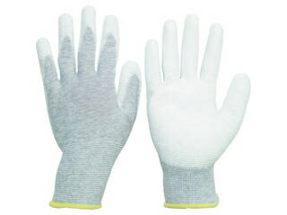 MIDORI ANZEN ミドリ安全 静電気拡散性手袋 (手のひらコート)SPU-130CN LLサイズ 10双入