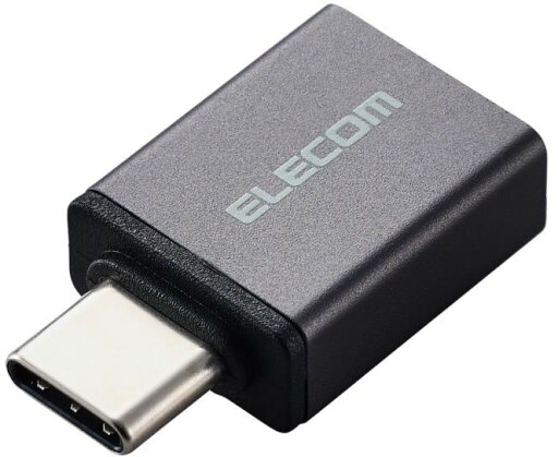 ELECOM エレコム Type-C変換アダプタ/USB2.0/480Mbps/ブラック M-AFCMADBK ELECOM エレコム Type-C変換アダプタ/USB2.0/480Mbps/ブラック M-AFCMADBK