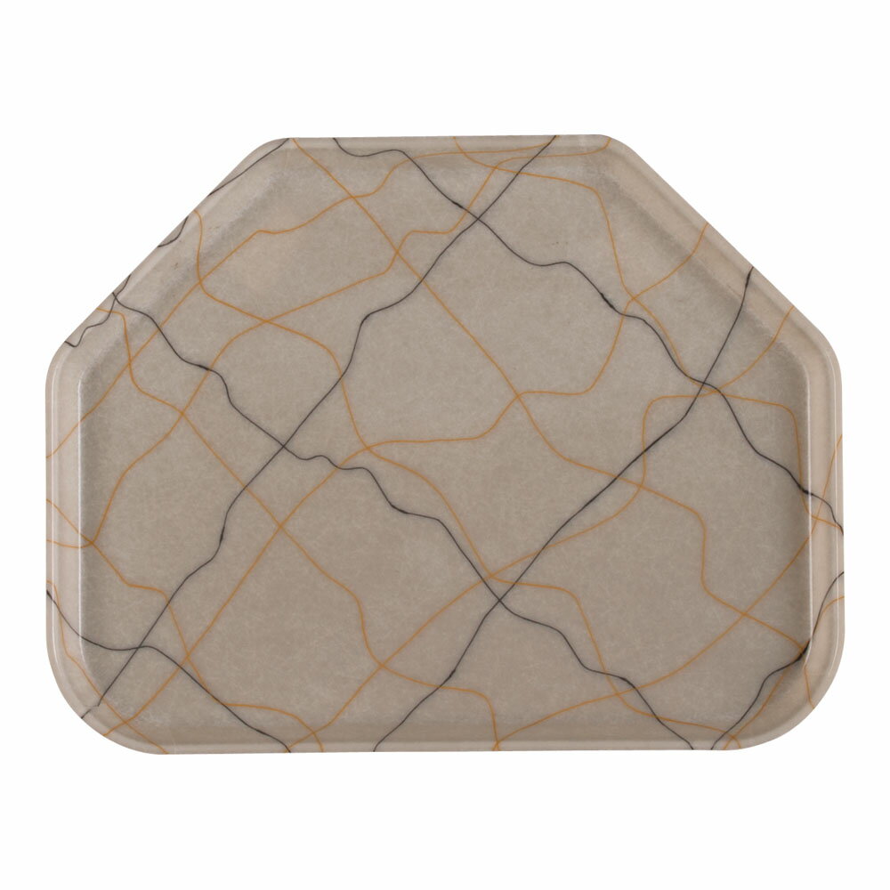 CAMBRO キャンブロ キャンブロトラペゾイドトレー1418TR ブラック＆ゴールド