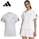 adidas アディダス 【レディース】クラブ スリーストライプス テニス クライマクール 半袖Tシャツ KSY06 【ホワイト】 テニス テニスウェア Tシャ...
