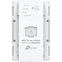 TP-Link ティーピーリンク EAP655-WE-AC(JP)-S AX3000 コンセント埋め込み型 Wi-Fi 6アクセスポイント